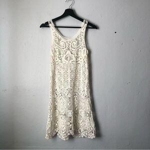 LC Lauren Conrad lace dress bathing suit cover up size XS